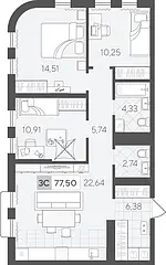 Планировка квартиры недели