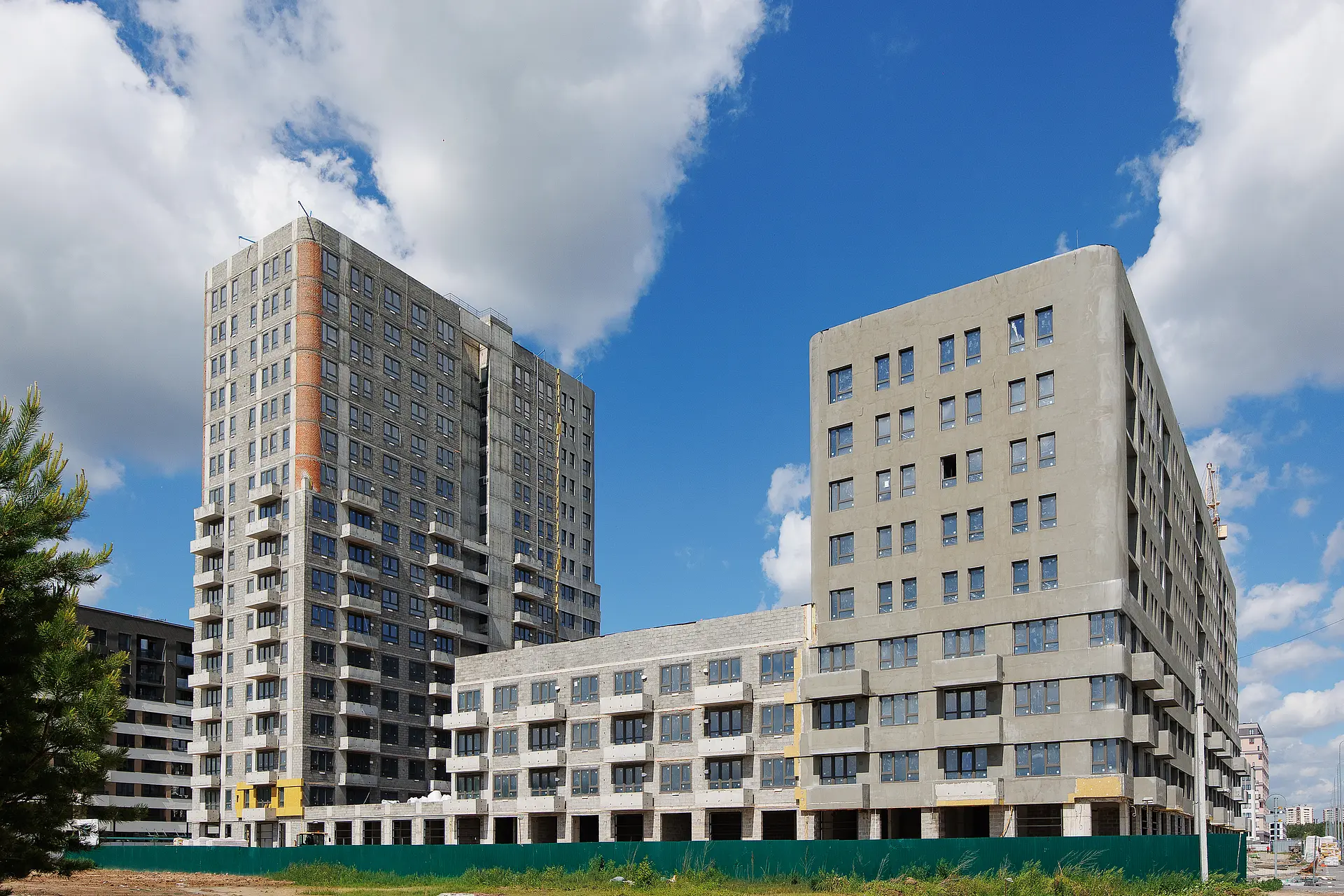 Квартал в Комарово Парк — ход строительства, июнь 2026 · фото 4