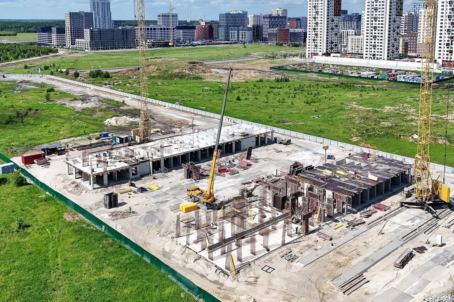 Квартал у Леса — ход строительства, июнь 2026 · фото 3