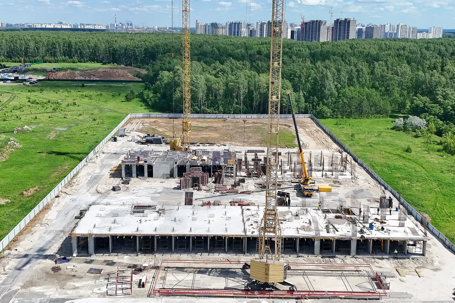 Квартал у Леса — ход строительства, июнь 2026 · фото 4